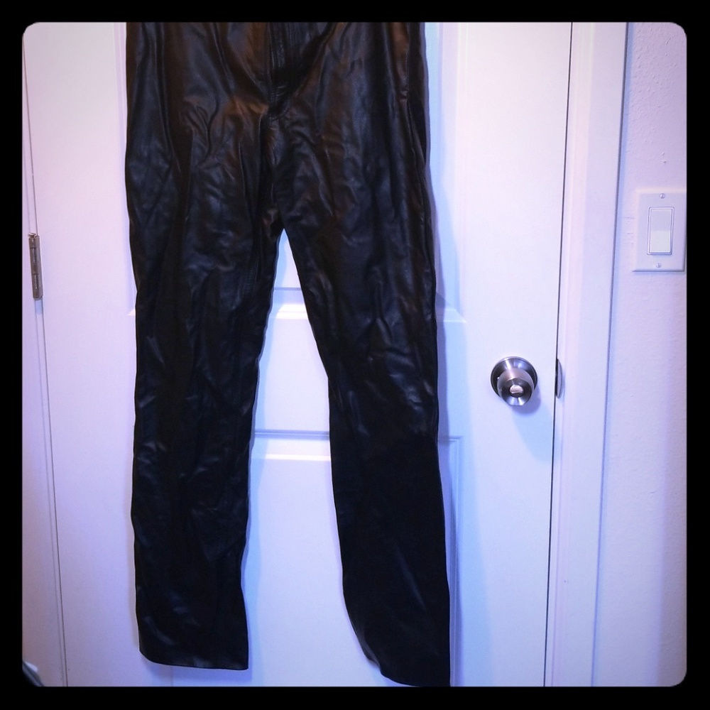 Raquel 100% leather Pants from Argentina